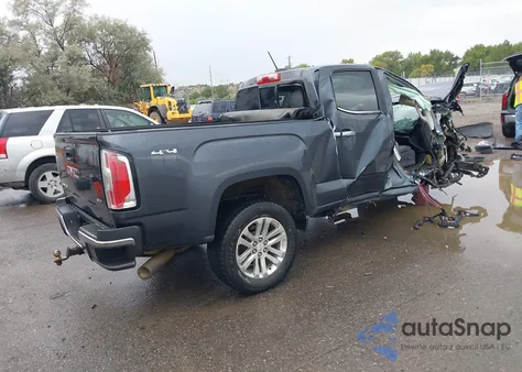2017 GMC Canyon Slt from USA, damaged, VIN 1GTP6DE11H1265375